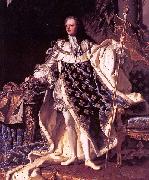 Hyacinthe Rigaud, Portrait of Louis XV of France (1710-1774)